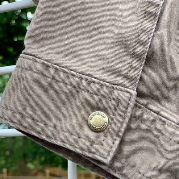 Brown/tan XL women’s cropped jacket - Picture 2 of 4